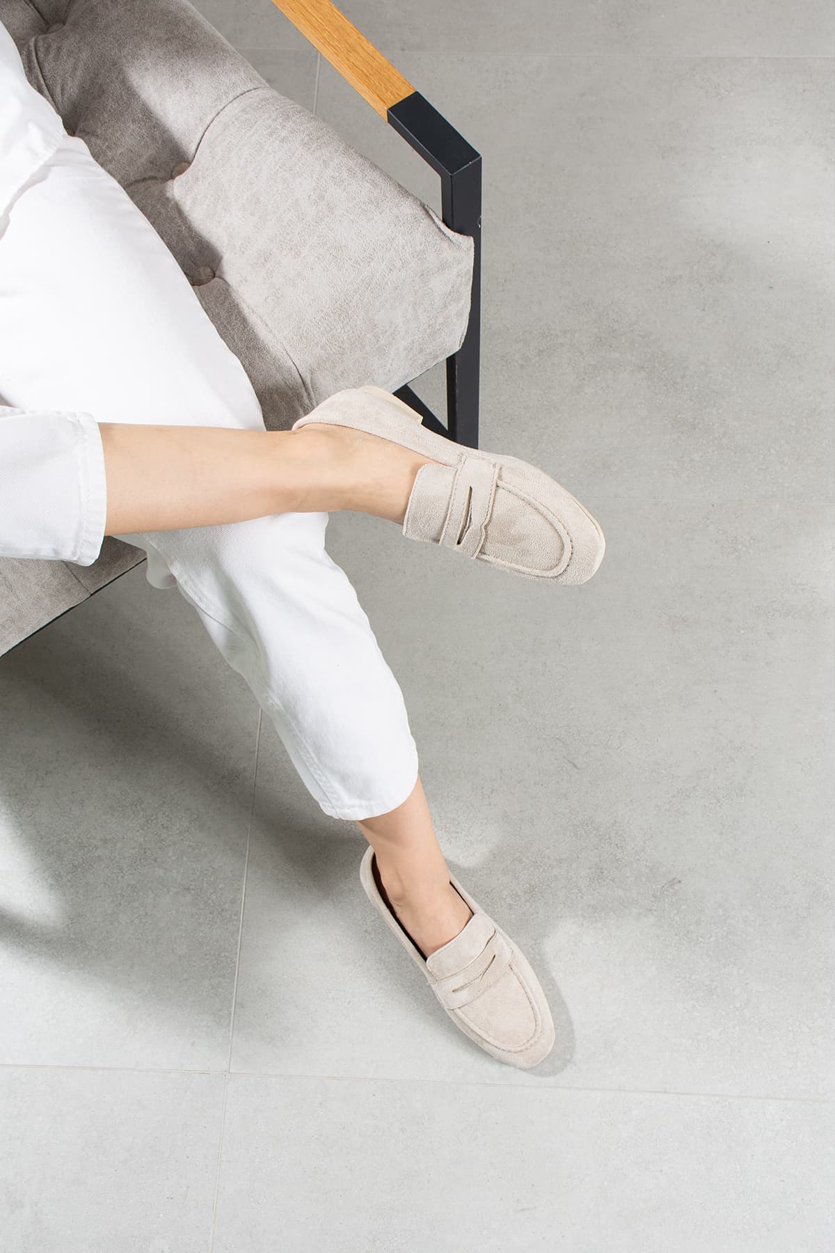 Klasik Süet Loafer