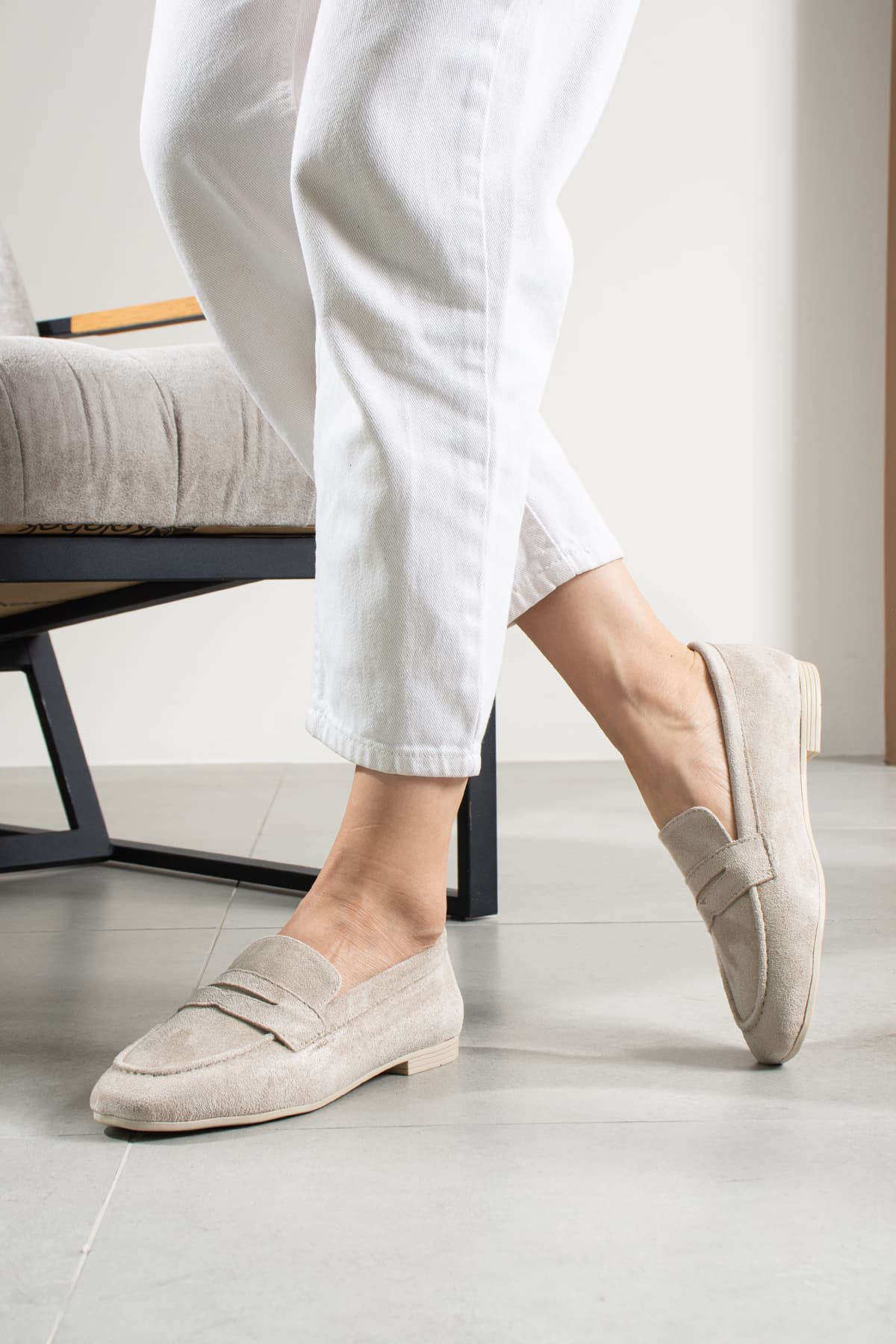 Klasik Süet Loafer